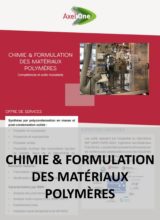 Fiche chimie et formulation des matériaux polymères Fiche chimie et formulation des matériaux polymères