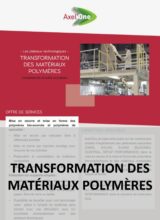 Fiche transformation des matériaux polymères Fiche transformation des matériaux polymères